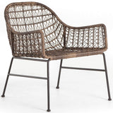 Bandera Outdoor Club Chair, Distressed Grey - Furniture - Chairs - High Fashion Home