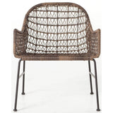 Bandera Outdoor Club Chair, Distressed Grey - Furniture - Chairs - High Fashion Home