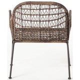 Bandera Outdoor Club Chair, Distressed Grey - Furniture - Chairs - High Fashion Home