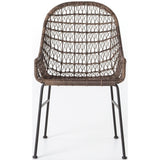 Bandera Outdoor Low Arm Dining Chair - Furniture - Dining - High Fashion Home