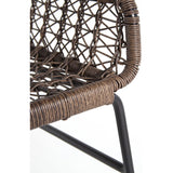 Bandera Outdoor Low Arm Dining Chair - Furniture - Dining - High Fashion Home
