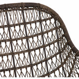 Bandera Outdoor Woven Bar Stool - Furniture - Dining - High Fashion Home