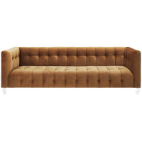 Bea Sofa, Cognac - Furniture - Sofas - Fabric 