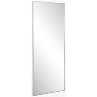 Bellvue Floor Mirror, Shiny Steel - Accessories - High Fashion Home