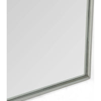 Bellvue Floor Mirror, Shiny Steel - Accessories - High Fashion Home