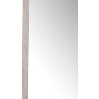 Bellvue Floor Mirror, Shiny Steel - Accessories - High Fashion Home