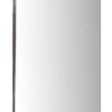 Bellvue Floor Mirror, Shiny Steel - Accessories - High Fashion Home