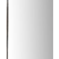 Bellvue Floor Mirror, Shiny Steel - Accessories - High Fashion Home
