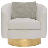 Camino Swivel Chair, 1892-002-Furniture - Chairs-High Fashion Home