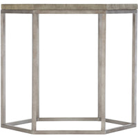 Gresham Hexagonal End Table-Furniture - Accent Tables-High Fashion Home