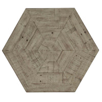 Gresham Hexagonal End Table-Furniture - Accent Tables-High Fashion Home