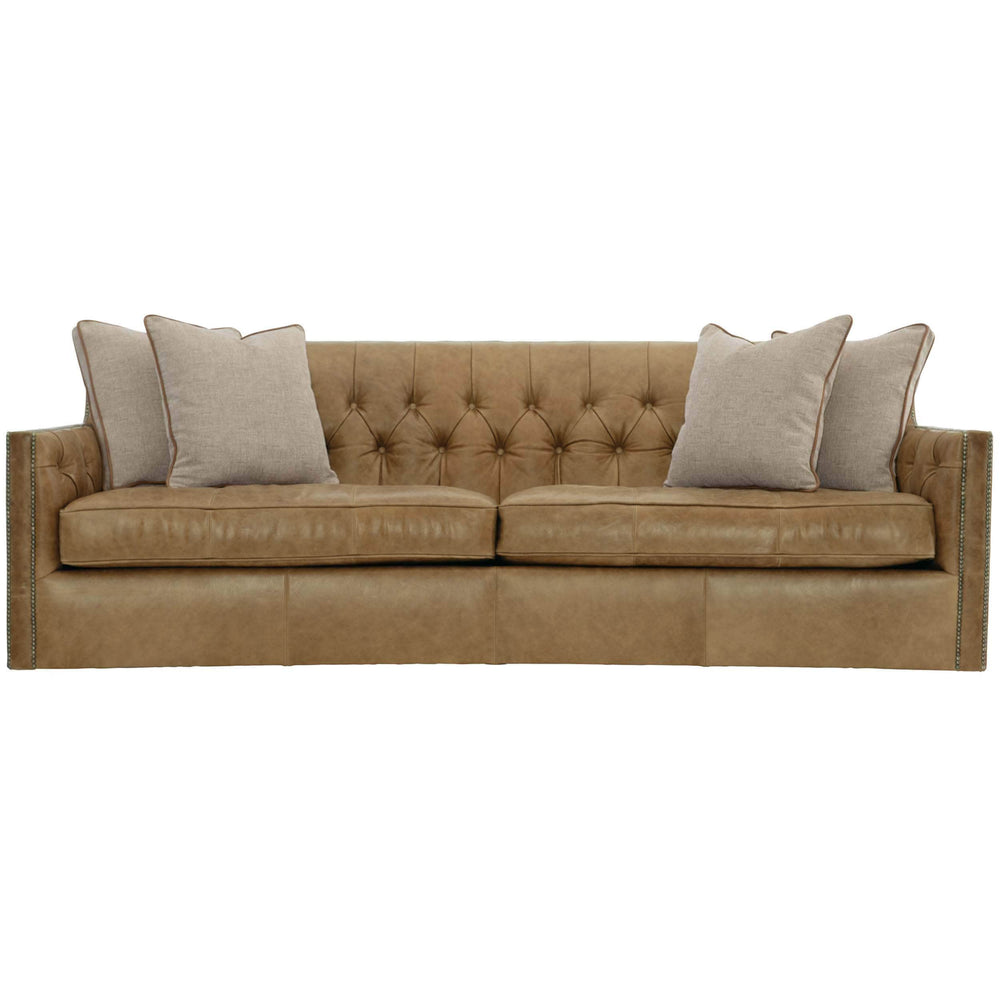 Candace Leather Sofa, 333-020-Furniture - Sofas-High Fashion Home