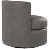 Fleur Leather Swivel Chair-High Fashion Home