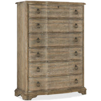 Boheme Chimay Six Drawer Chest - Furniture - Bedroom - High Fashion Home