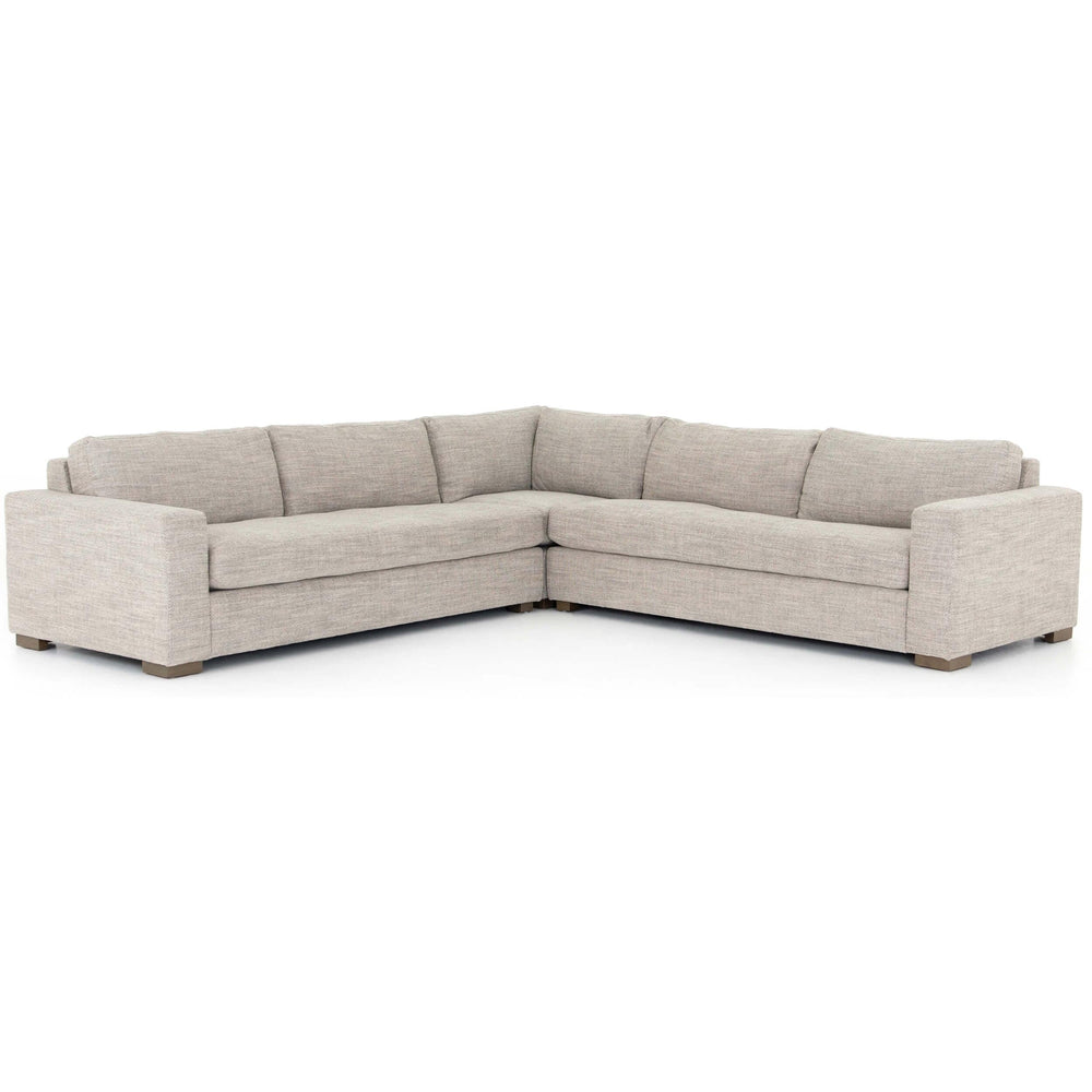 Boone Sectional, Small - Modern Furniture - Sectionals - High Fashion Home