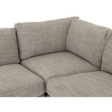 Boone Sectional, Small - Modern Furniture - Sectionals - High Fashion Home