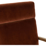 Bryson Desk Chair, Burnt Auburn - Furniture - Office - High Fashion Home