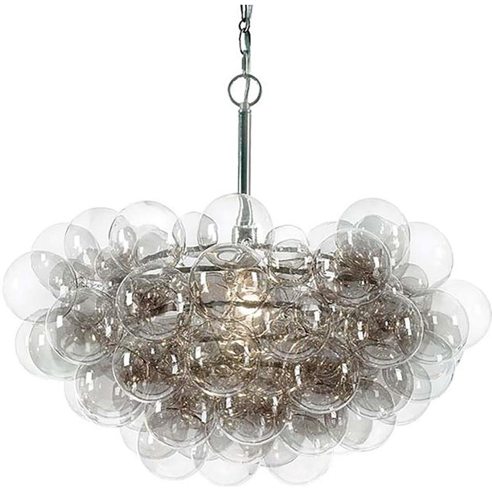 Bubbles Chandelier, Clear - Lighting - High Fashion Home