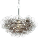 Bubbles Chandelier, Clear - Lighting - High Fashion Home