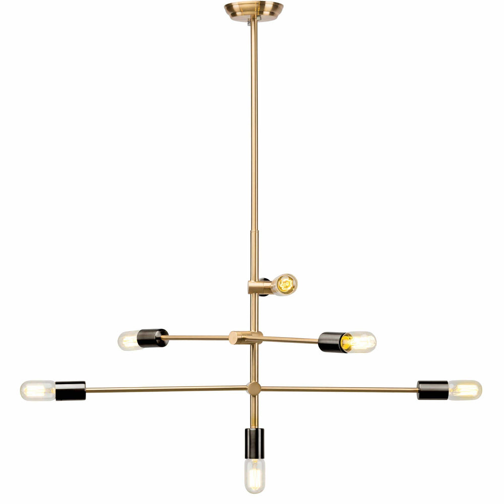 Byron Lighting Pendant, Antique Brass - Lighting - High Fashion Home