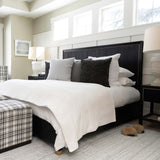 Caleb King Bed, Onyx Oak-High Fashion Home