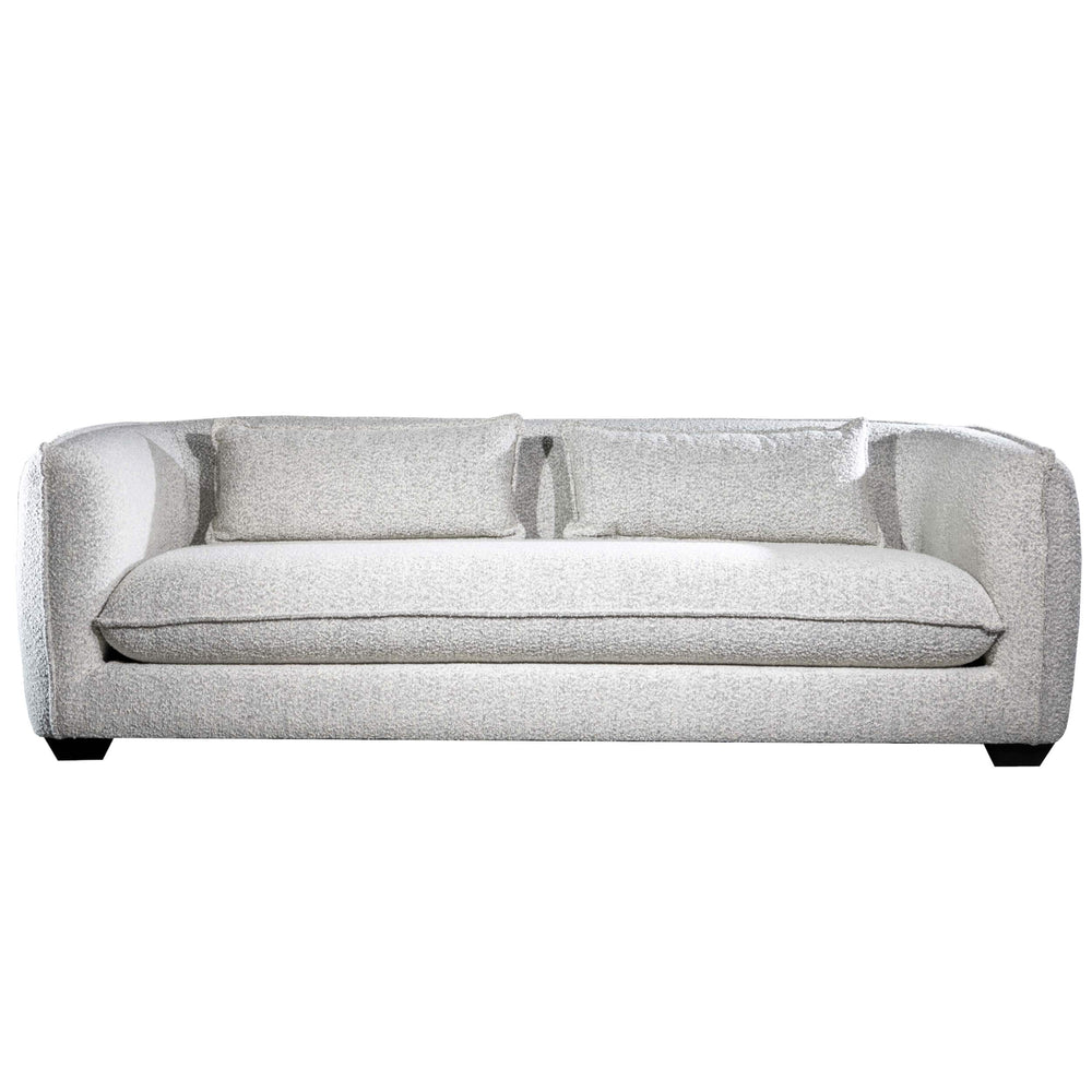 Campbell Sofa, Flannel Grey-Furniture - Sofas-High Fashion Home