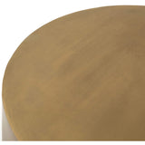 Cameron Ombre Bunching Table, Ombre Brass - Modern Furniture - Coffee Tables - High Fashion Home