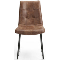 Camile Dining Chair, Vintage Tobacco - Furniture - Dining - High Fashion Home