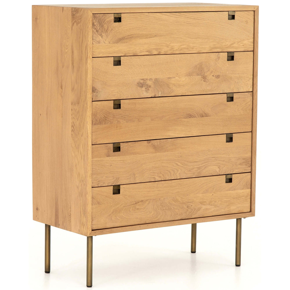 Carlisle 5 Drawer Dresser - Furniture - Bedroom - High Fashion Home