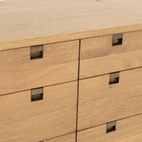 Carlisle 6 Drawer Dresser - Furniture - Bedroom - High Fashion Home