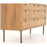 Carlisle 6 Drawer Dresser - Furniture - Bedroom - High Fashion Home