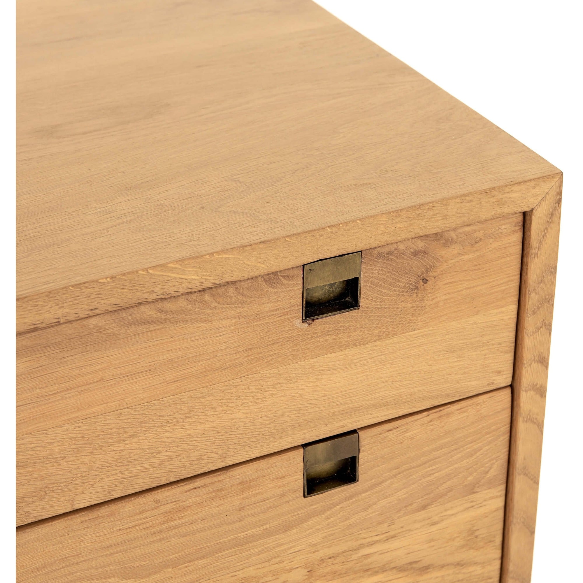 Carlisle 6 Drawer Dresser, Natural Oak High Fashion Home