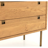 Carlisle 6 Drawer Dresser - Furniture - Bedroom - High Fashion Home
