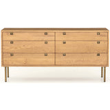 Carlisle 6 Drawer Dresser - Furniture - Bedroom - High Fashion Home