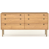 Carlisle 6 Drawer Dresser - Furniture - Bedroom - High Fashion Home