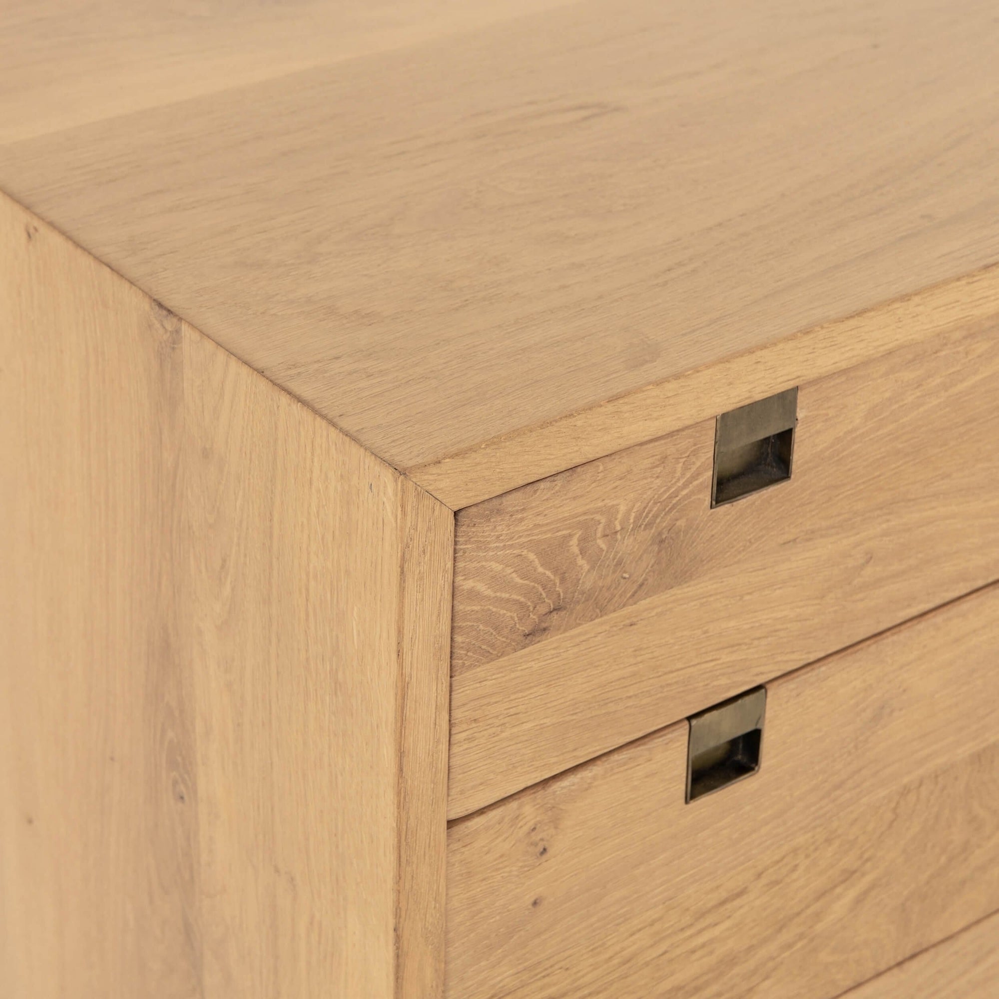 Carlisle 6 Drawer Dresser, Natural Oak High Fashion Home