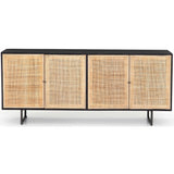 Carmel Sideboard, Black - Furniture - Storage - High Fashion Home