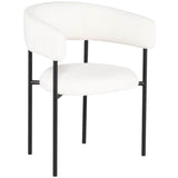 Cassia Dining Chair, Buttermilk Boucle, Set of 2-Furniture - Dining-High Fashion Home