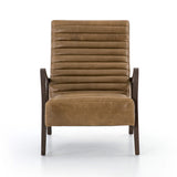 Chance Leather Chair, Warm Taupe Dakota - Modern Furniture - Accent Chairs - High Fashion Home