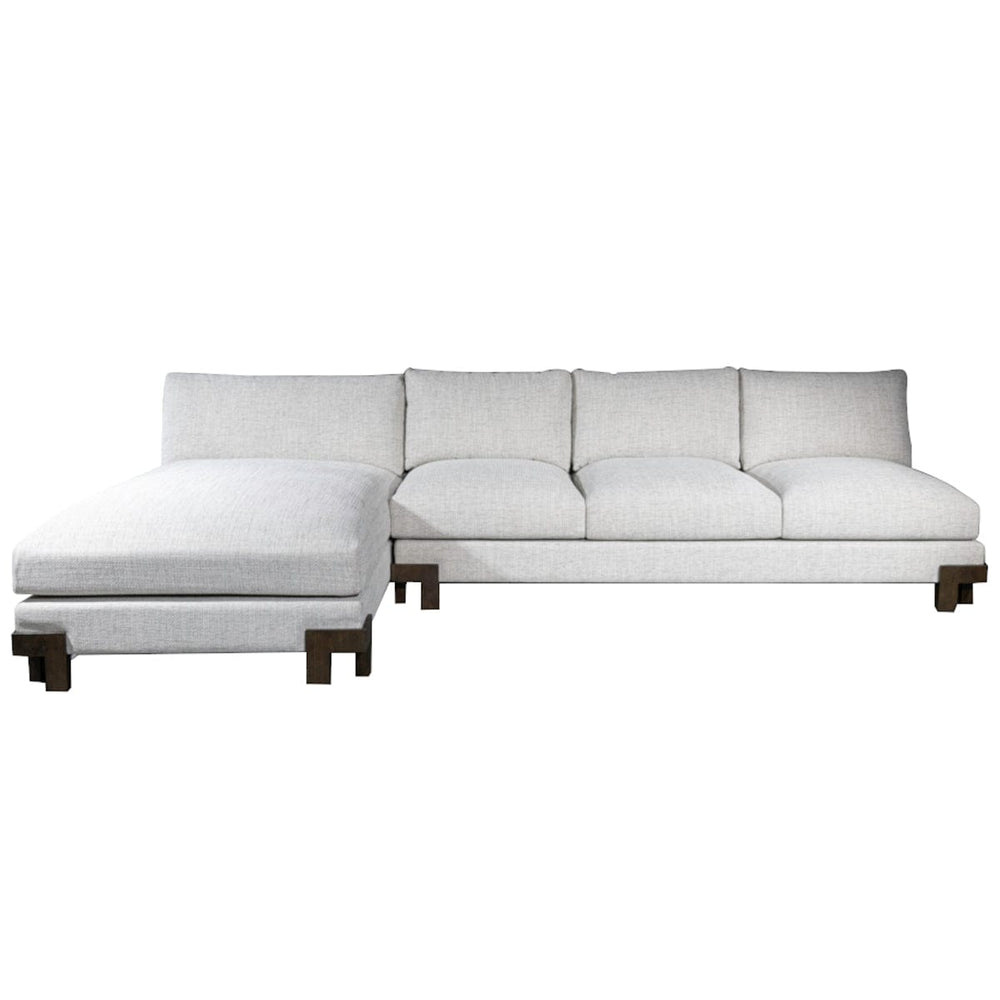 Channing Modular 2 Piece Sectional, Forest Fog-Furniture - Sofas-High Fashion Home