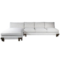 Channing Modular 2 Piece Sectional, Forest Fog-Furniture - Sofas-High Fashion Home