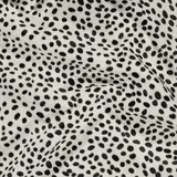 Cheetah Print Hide, Black on White - Accessories - High Fashion Home
