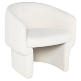 Clementine Chair, Buttermilk Boucle-Furniture - Chairs-High Fashion Home
