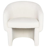 Clementine Chair, Buttermilk Boucle-Furniture - Chairs-High Fashion Home