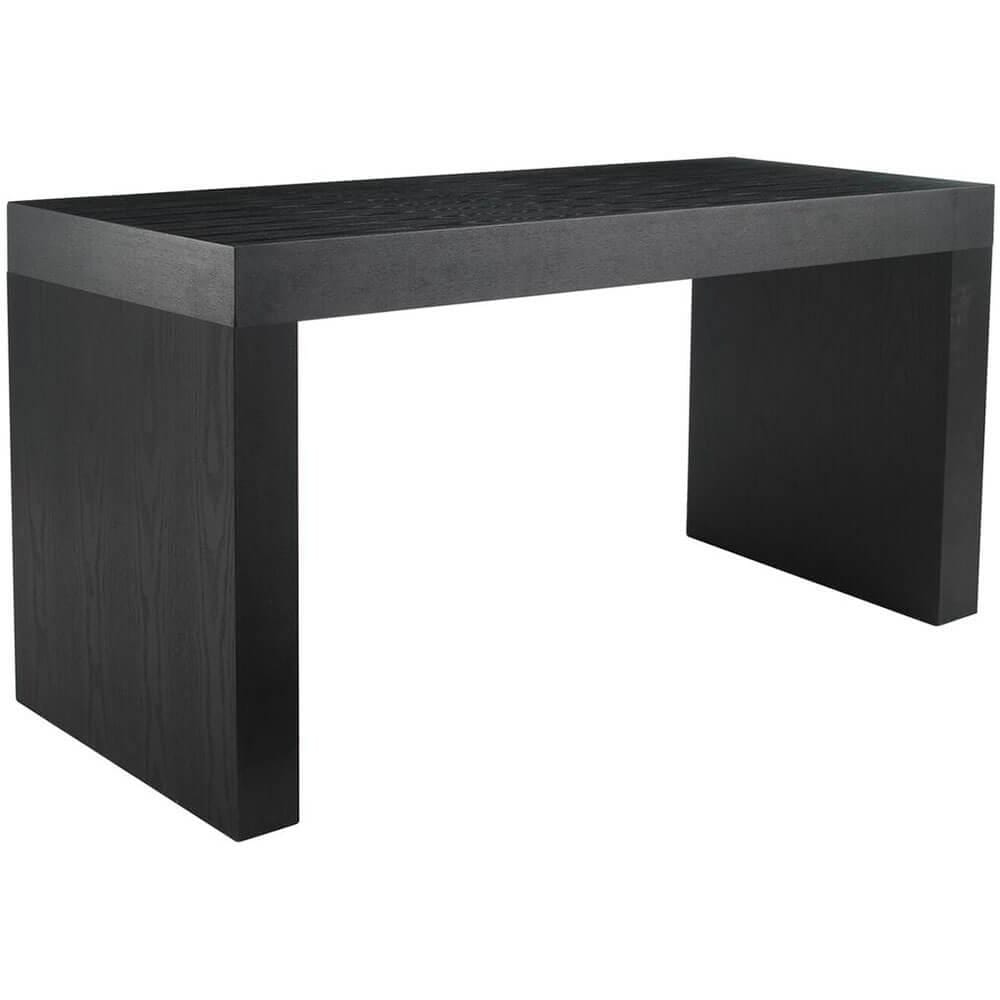 Faro C-Shape Counter Table, Black - Modern Furniture - Dining Table - High Fashion Home