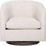 Coltrane Swivel Chair, Cody Alabaster - Modern Furniture - Accent Chairs - High Fashion Home