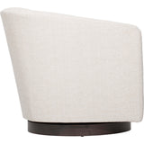 Coltrane Swivel Chair, Cody Alabaster - Modern Furniture - Accent Chairs - High Fashion Home