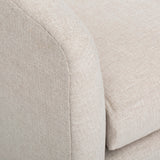 Coltrane Swivel Chair, Cody Alabaster - Modern Furniture - Accent Chairs - High Fashion Home