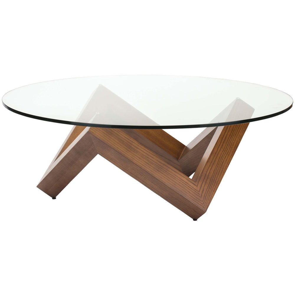 Como Coffee Table, Clear - Furniture - Accent Tables - High Fashion Home