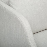 Cora Swivel Chair, Callaloo Cotton - Modern Furniture - Accent Chairs - High Fashion Home